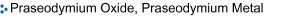 Praseodymium Oxide, Praseodymium Metal